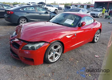 2011 BMW Z4 Sdrive30I из США, поврежденный, VIN WBALM5C53BE380282
